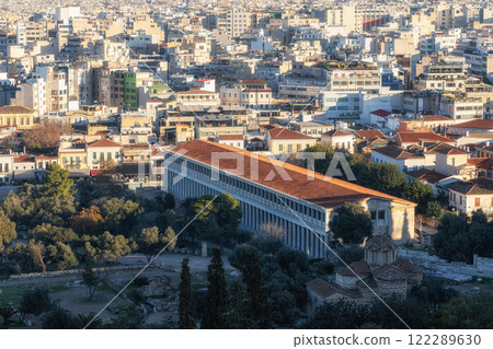 Athens City View with Agora Athens City View with Agora 122289630