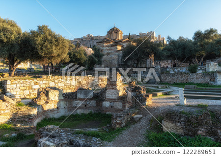 Ancient Agora of Athens Greece 122289651