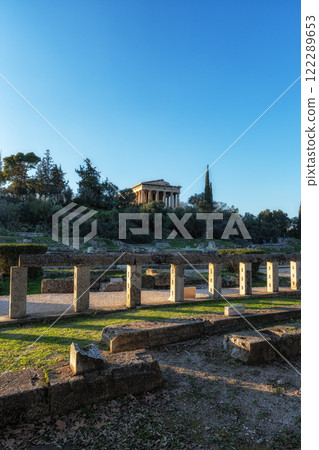 Theseum or temple of hephaistos 122289653