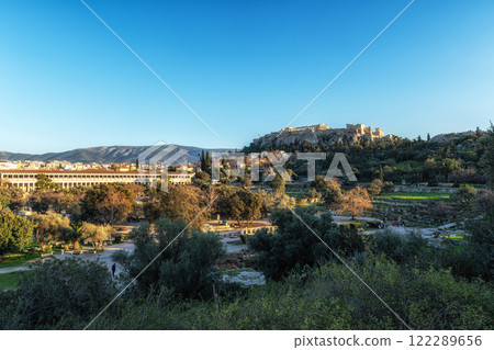 Ancient Agora of Athens Greece 122289656