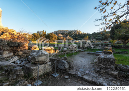 Ancient Agora of Athens Greece 122289661