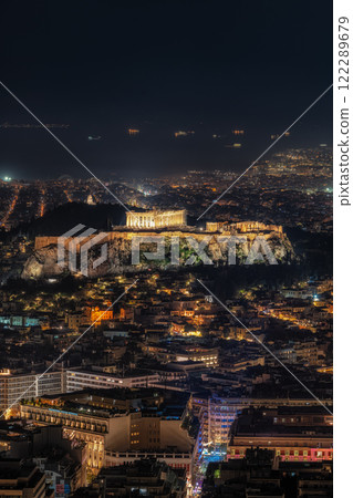Athens City Night View 122289679