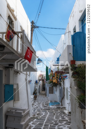 Naousa Fishing Village Alleyways Naousa Fishing Village Alleyways 122289682