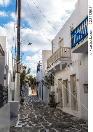 Naousa Fishing Village Alleyways Naousa Fishing Village Alleyways 122289684