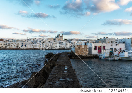 Naousa Paros Marina Sunset View Naousa Paros Marina Sunset View 122289814