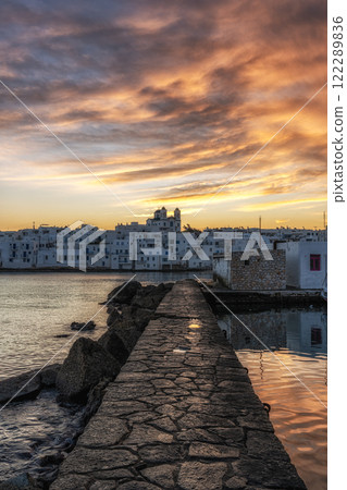 Naousa Paros Marina Sunrise View Naousa Paros Marina Sunrise View 122289836