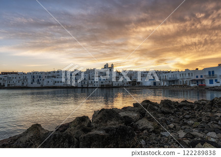 Naousa Paros Marina Sunrise View 122289838