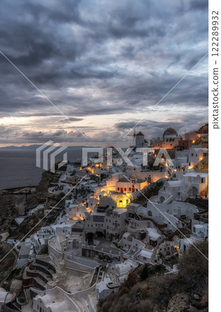 Oia Santorini Sunset View Oia Santorini Sunset View 122289932