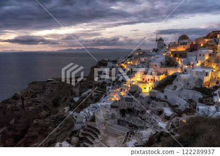Oia Santorini Sunset View Oia Santorini Sunset View 122289937