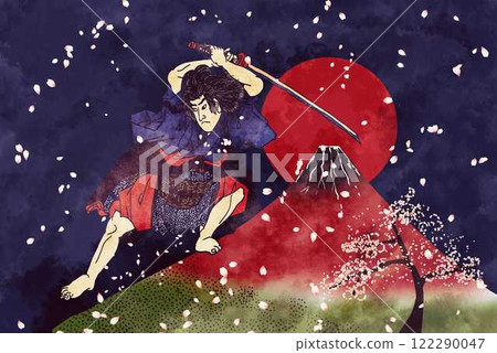 紫野、紅富士和櫻花 122290047