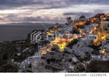 Oia Santorini Sunset View Oia Santorini Sunset View 122290278
