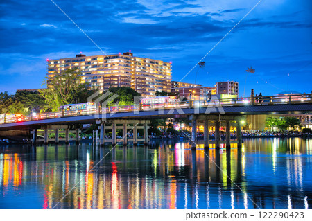 Funakoshi Festival Fireworks Display 2024 122290423