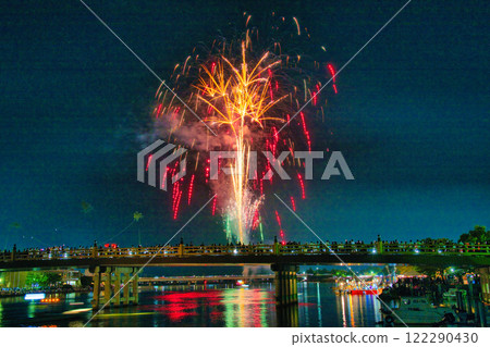 Funakoshi Festival Fireworks Display 2024 122290430
