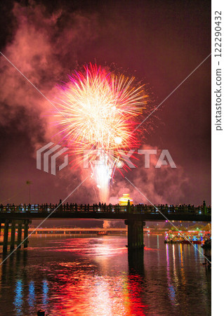 Funakoshi Festival Fireworks Display 2024 122290432