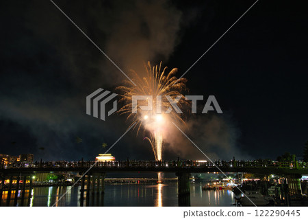 Funakoshi Festival Fireworks Display 2024 122290445