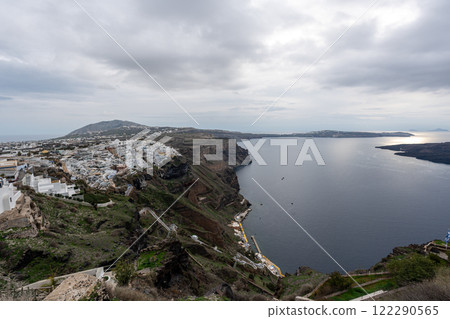 View of Fira Santorini 122290565