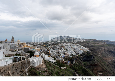 View of Fira Santorini 122290568