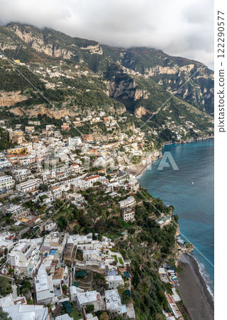 Positano Amalfi Coast Village View Positano Amalfi Coast Village View 122290577