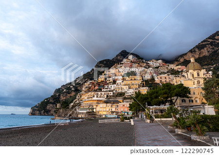 Positano Amalfi Coast Beach View 122290745