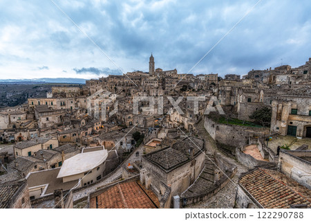 Sassi Sunset Viewpoint Matera 122290788