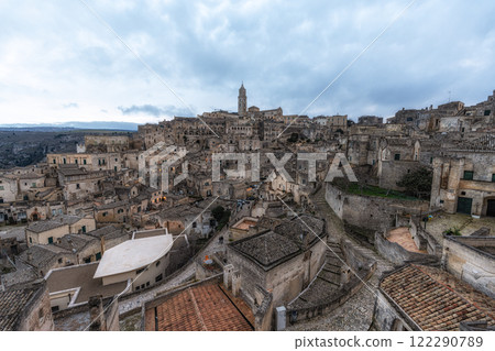 Sassi Sunset Viewpoint Matera 122290789
