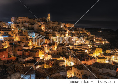 Sassi Night Viewpoint Matera Sassi Night Viewpoint Matera 122290813