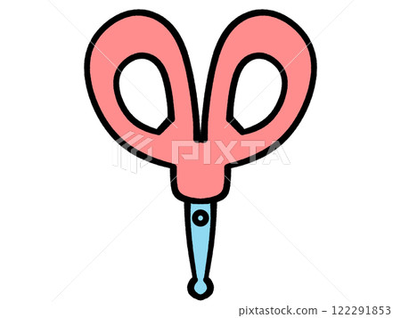 Baby nail clipper illustration material 122291853