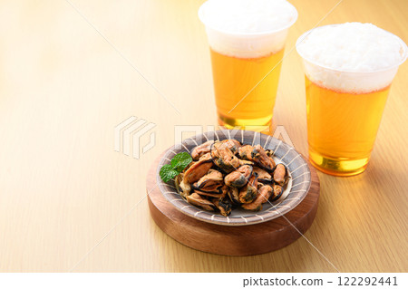 Dried mussels (Dried mussels) 122292441