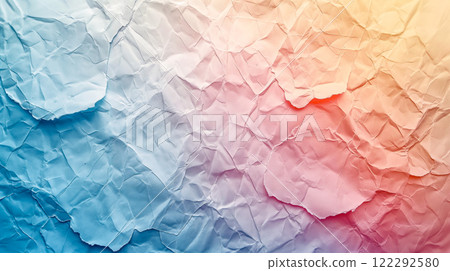 Colorful textured paper background in warm and cool tones for creative use. Generative AI Colorful textured paper background in warm and cool tones for creative use. Generative AI 122292580