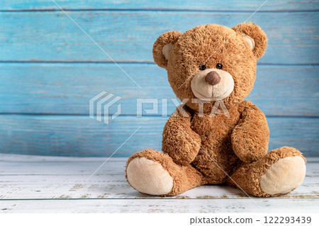 Cute teddy bear 122293439