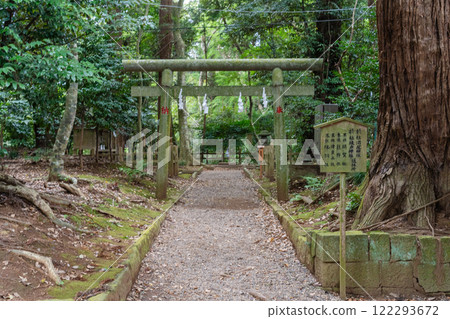 Torii gate of Sugasha Shrine, Kashima Shrine Torii gate of Sugasha Shrine, Kashima Shrine 122293672