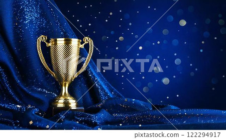 Award ceremony title background navy blue-3 122294917
