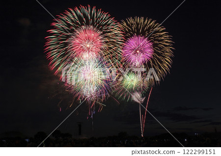 2011 Sakata Fireworks Show 10-size ball launch 122299151