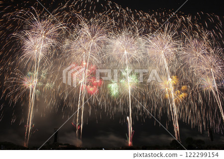 2011 Sakata Fireworks Show Wide Starmine 122299154