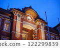 Tokyo station at night 122299839