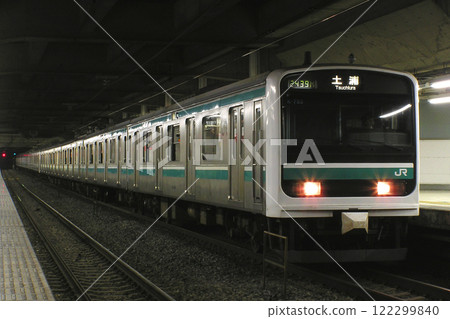 [JJ] Joban Line E501 Series Train (Local Train: Ueno⇔Tsuchiura) 122299840