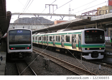 [JJ]常磐線E501系列車（青牧上野方向） 122300855