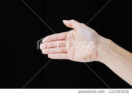 Put your fingers together in a guide pose Put your fingers together in a guide pose 122301016