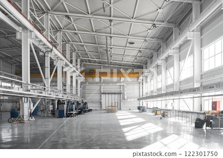 Interior of industrial building 122301750