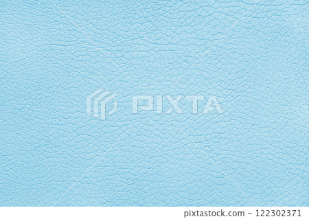 Texture of genuine leather or artificial synthetic blue pastel turquoise color background Texture of genuine leather or artificial synthetic blue pastel turquoise color background 122302371
