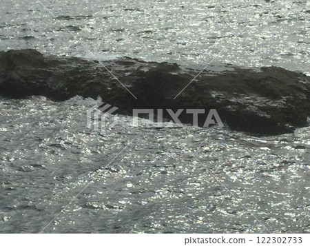 鎌倉和江之島散步 2023年岩橋附近的海景 3 鎌倉和江之島散步 2023年岩橋附近的海景 3 122302733