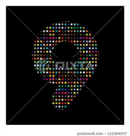 Colors of a magical number Colors of a magical number 122304057