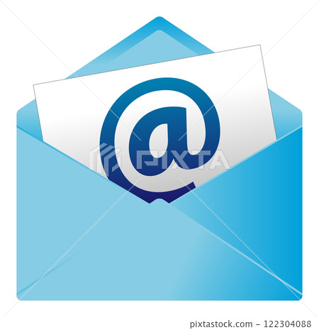 Pictogram for a message or invitation 122304088