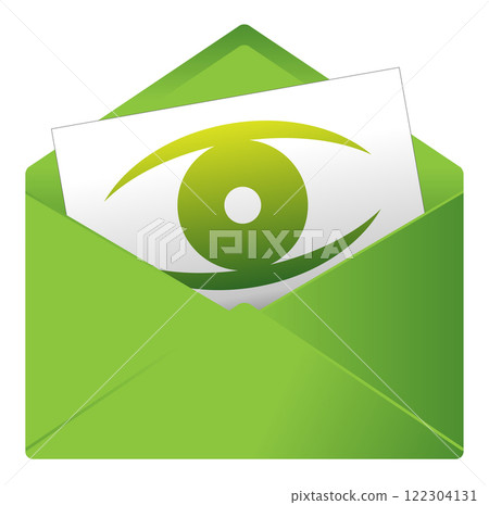 Pictogram for a message or invitation Pictogram for a message or invitation 122304131