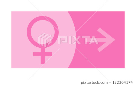 Direction sign on a panel Direction sign on a panel 122304174