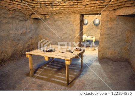 Interior of Beehive houses Interior of Beehive houses 122304850