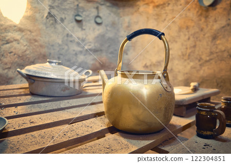 Interior of Beehive houses 122304851