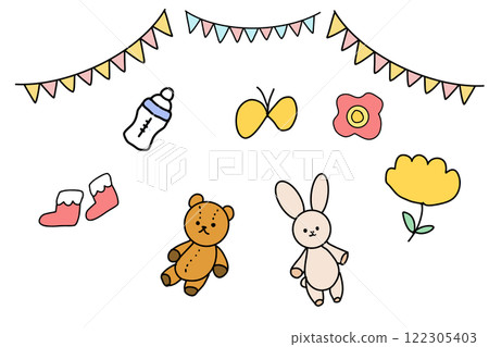 嬰兒用品套裝 122305403