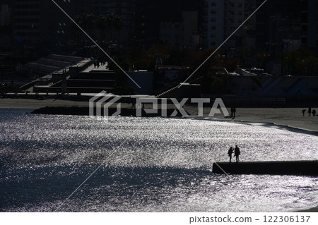 Reflecting sea surface 122306137