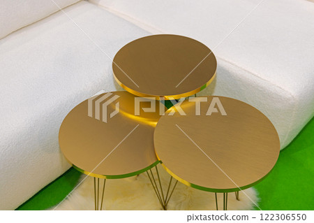Golden Coffee Tables 122306550
